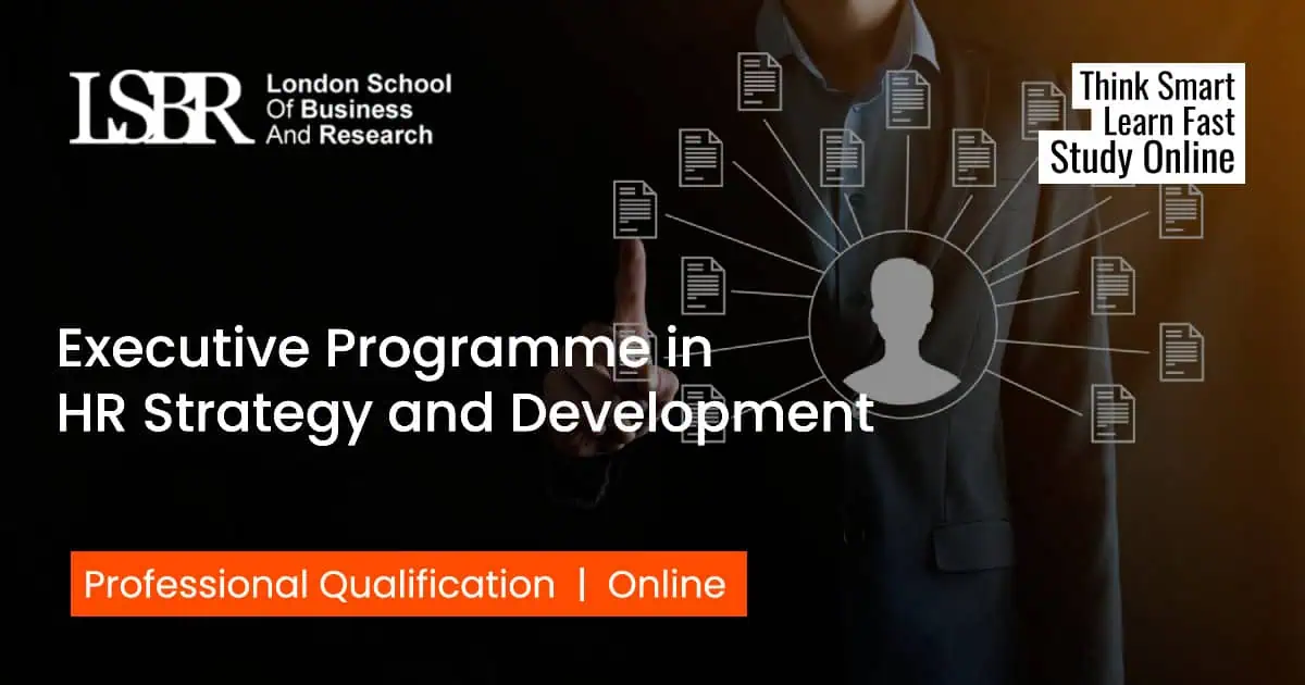 Executive Programme in HR Strategy and Development
