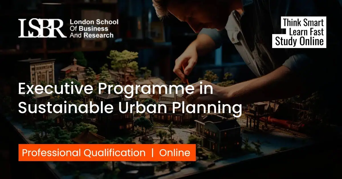 Executive Programme in Sustainable Urban Planning