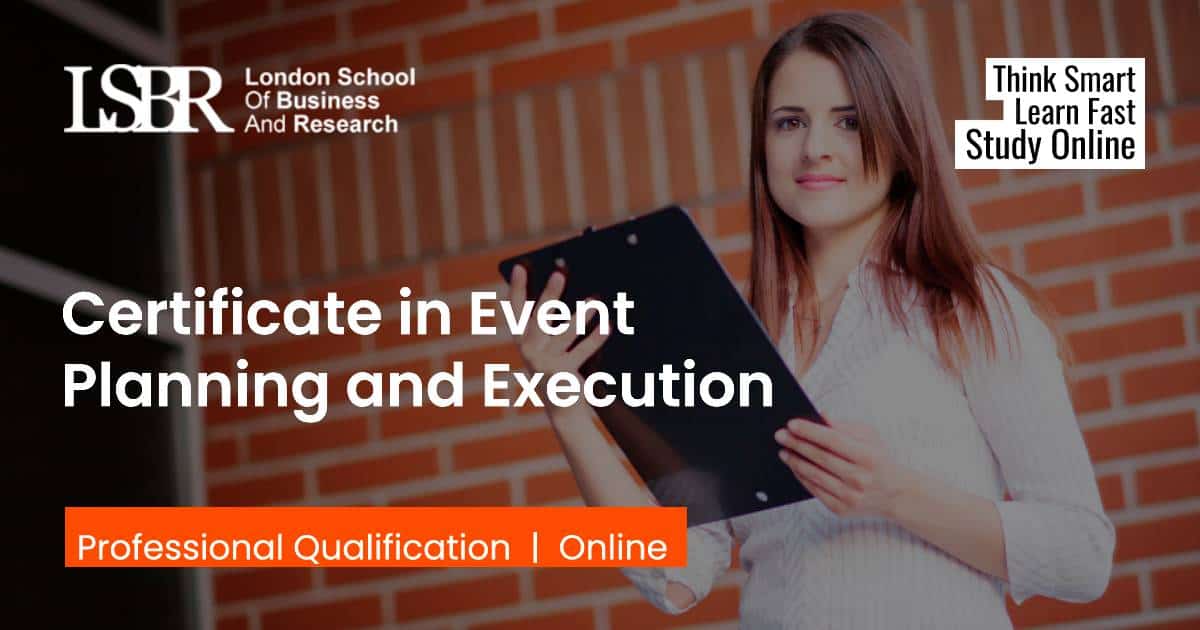 Certificate in Event Planning and Execution