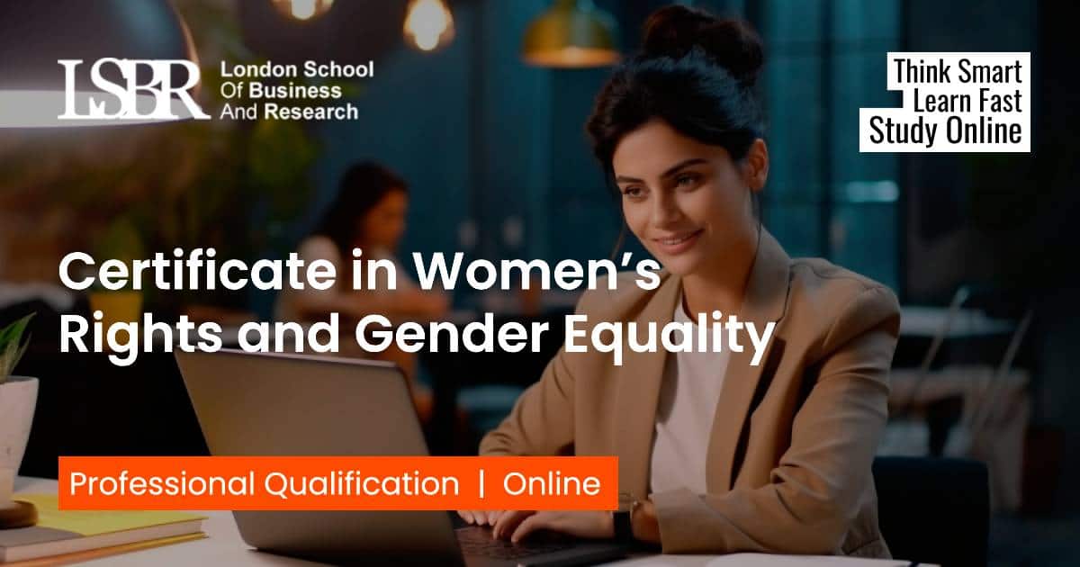 Certificate in Women s Rights and Gender Equality