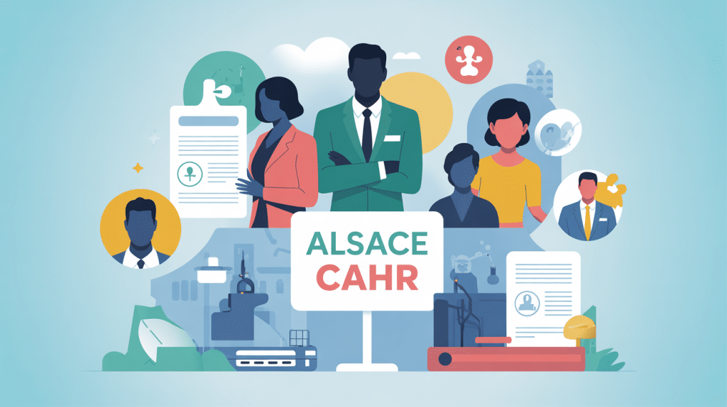 Illustration alsace cahr santé au travail coordination