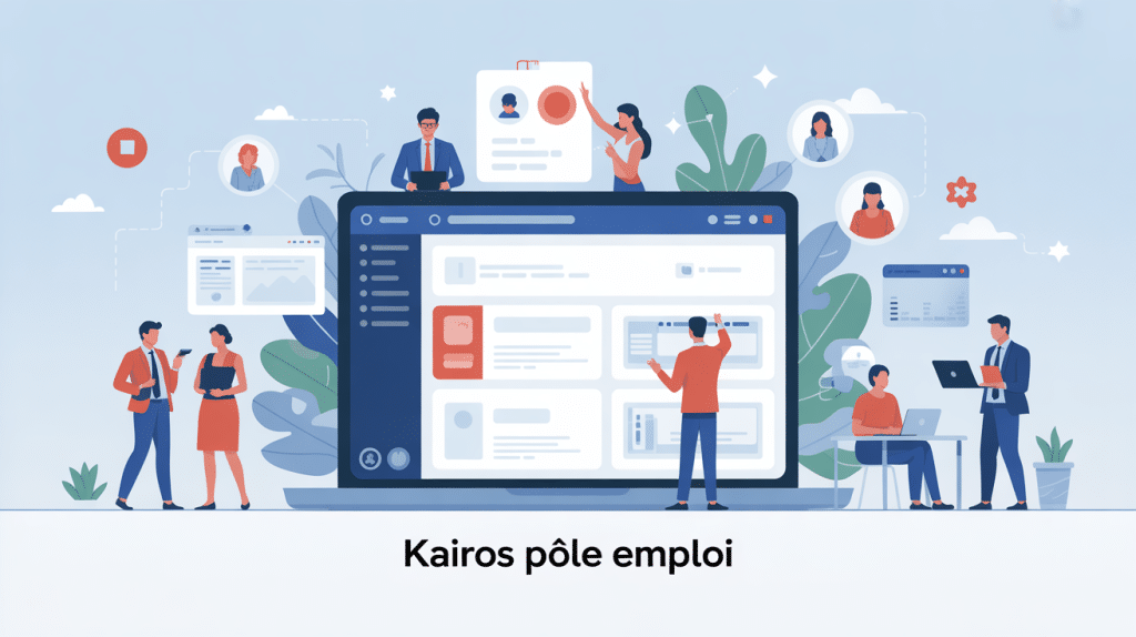illustration kairos pole emploi plateforme