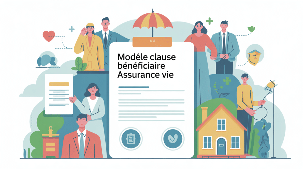 modèle clause bénéficiaire assurance vie illustration sécurité familiale