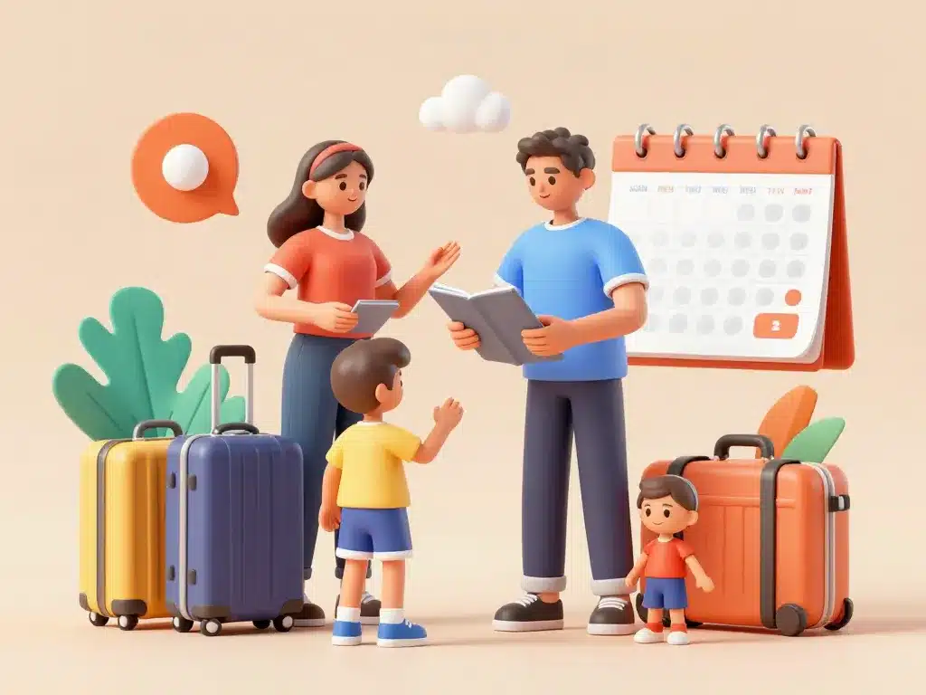 organisation vacances scolaires 2025 algérie famille voyageurs