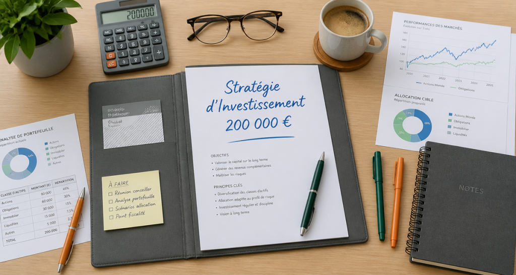 combien rapporte 200 000 euros placés par mois dossier investissement