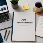 idée formation cpf dossier capital compétence sur bureau