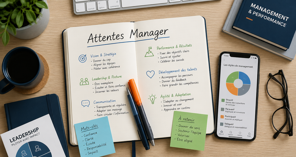 qu attendez vous de votre manager carnet bureau management