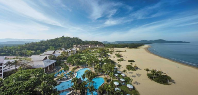 Shangri-La Rasa Ria - Aerial View
