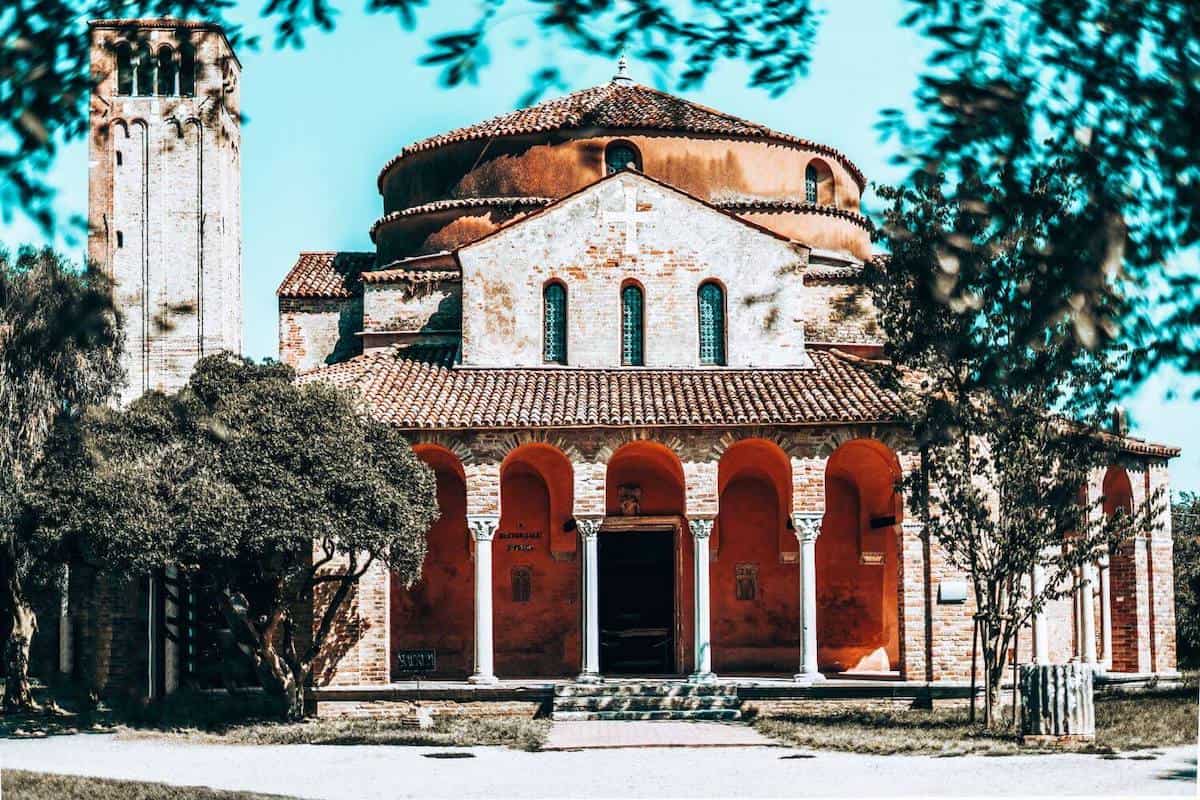 An old cathedral in Torcello in Venice