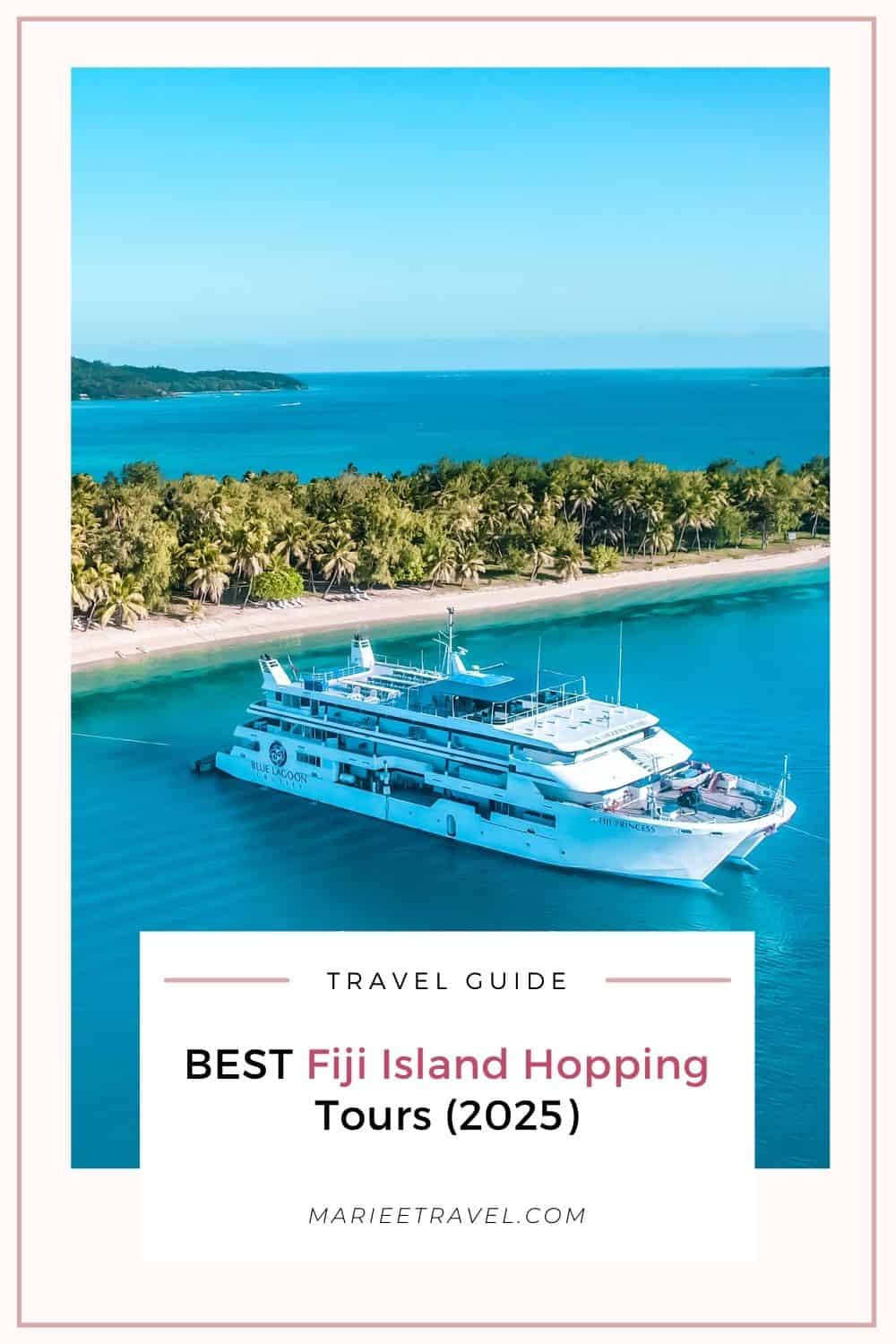 Best Fiji Island Hopping Tours | Pinterest Pin
