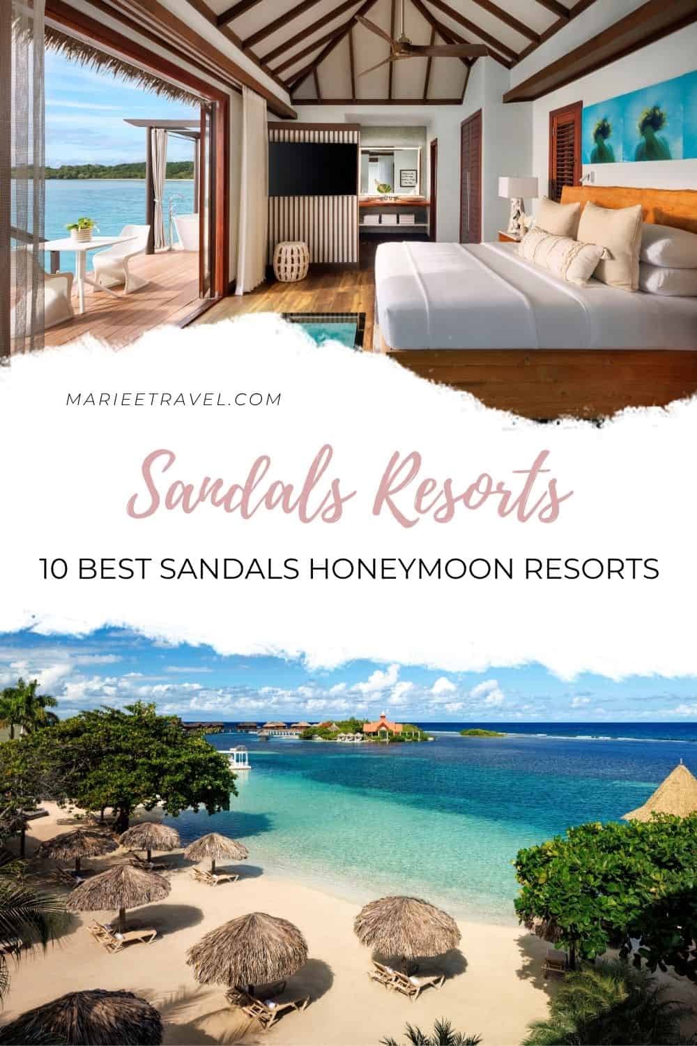 Sandals Resorts: 10 Best Sandals Honeymoon Resorts | Pinterest Pin