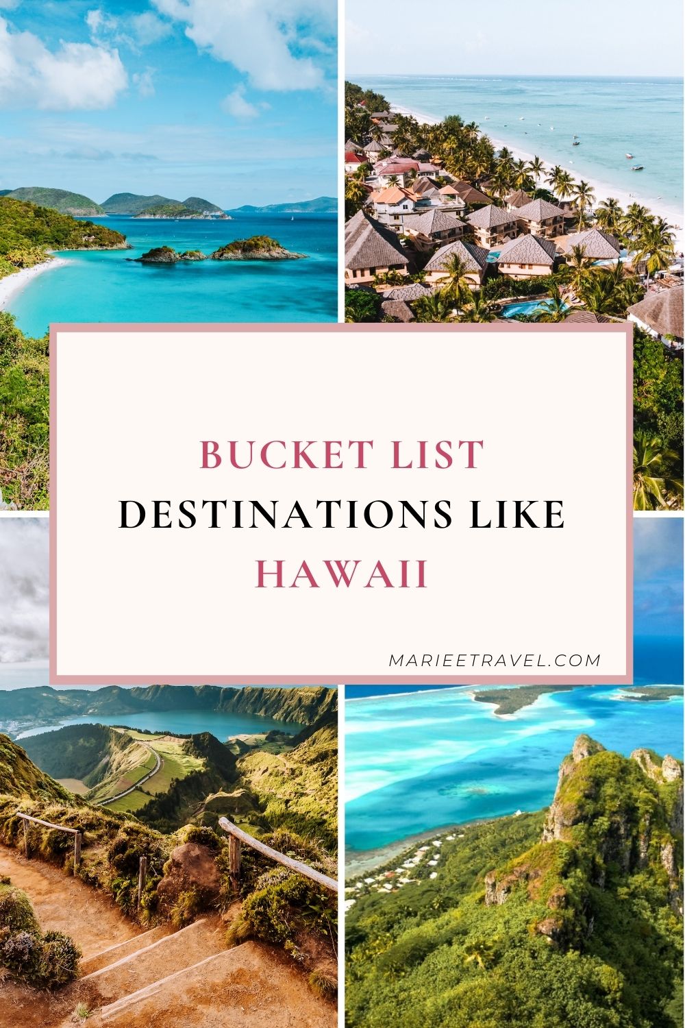 Bucket List Destinations Like Hawaii | Pinterest Pin