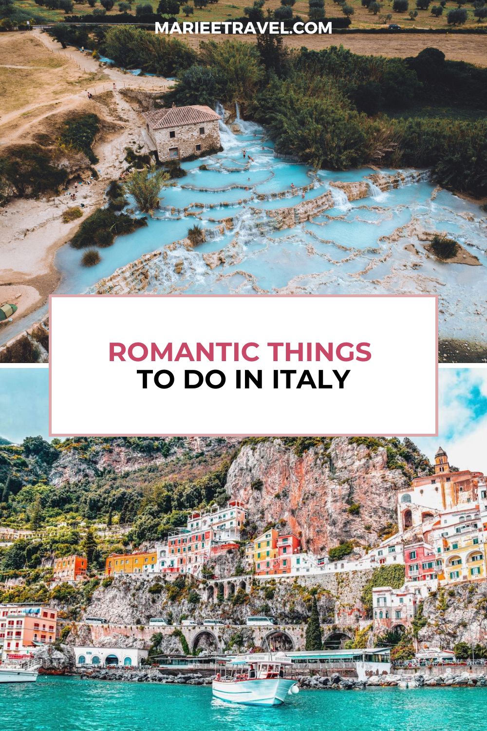 Romantic Things to do in Italy | Pinterest Pin