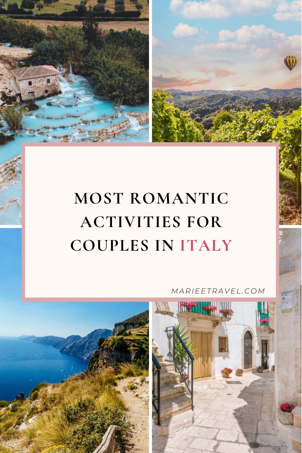 Most Romantic Activities for Couples in Italy | Pinterest Pin