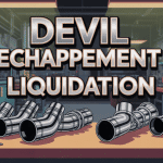 devil échappement liquidation illustration atelier