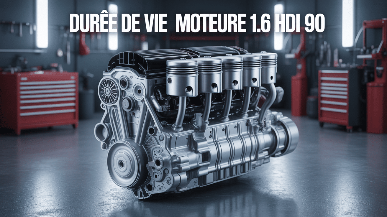 Coupe technique moteur 1.6 HDi 90 durée de vie