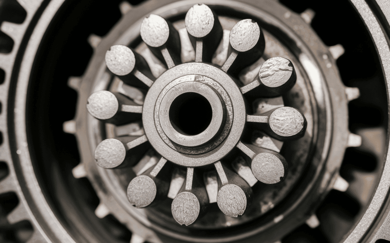 Engrenages abimes fuite joint spi boite de vitesse