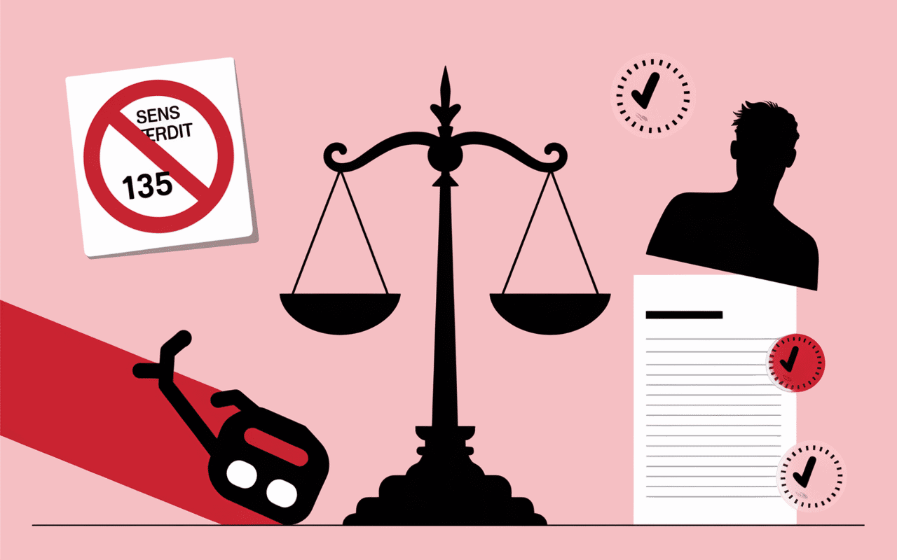 j'ai pris un sens interdit sans faire expres balance amende points permis