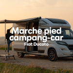 marche pied camping-car fiat ducato déployé