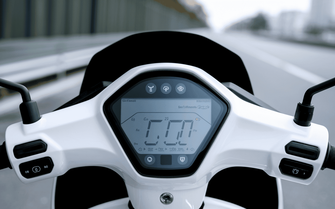 Tableau de bord digital pcx125 avec sécurité ABS