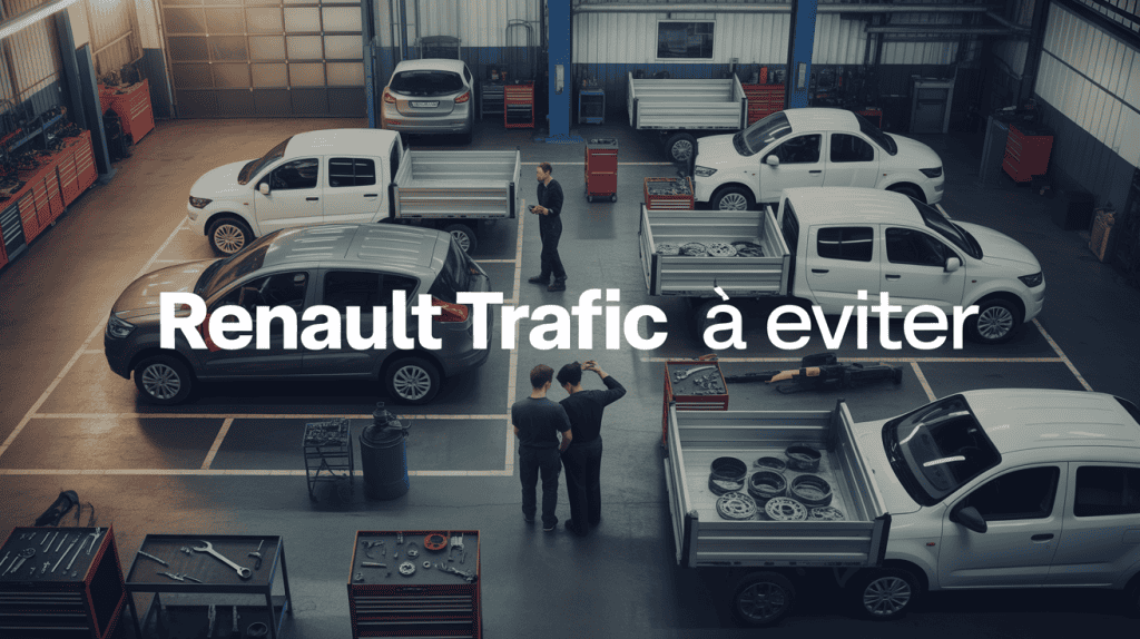 atelier mécanique renault trafic à éviter utilitaire en réparation