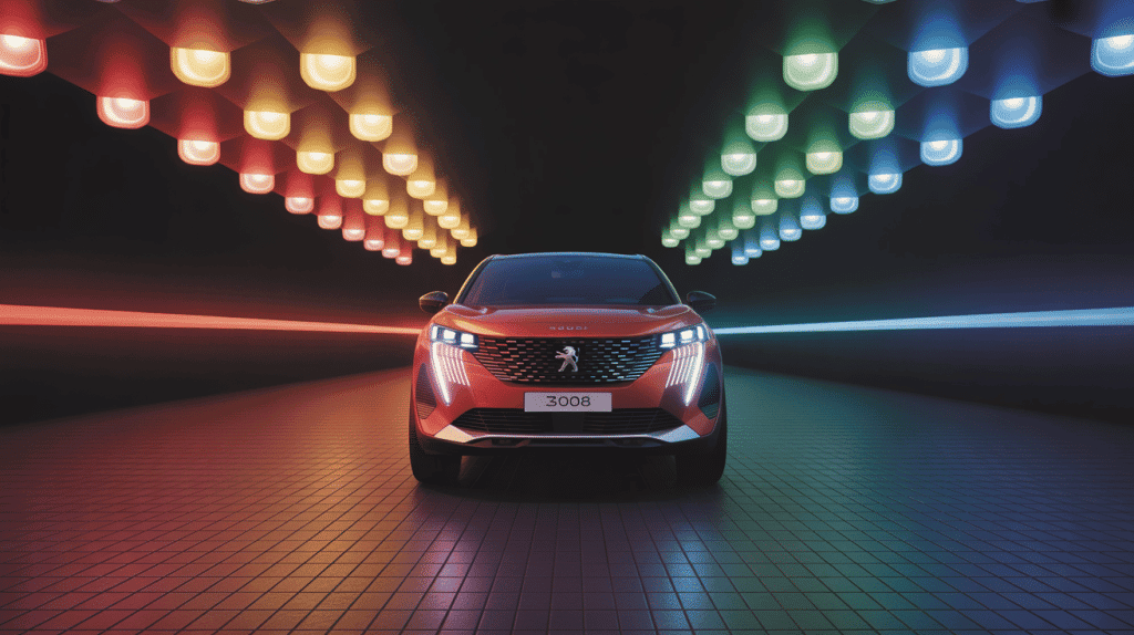 voyant tableau de bord peugeot 3008 lumineux