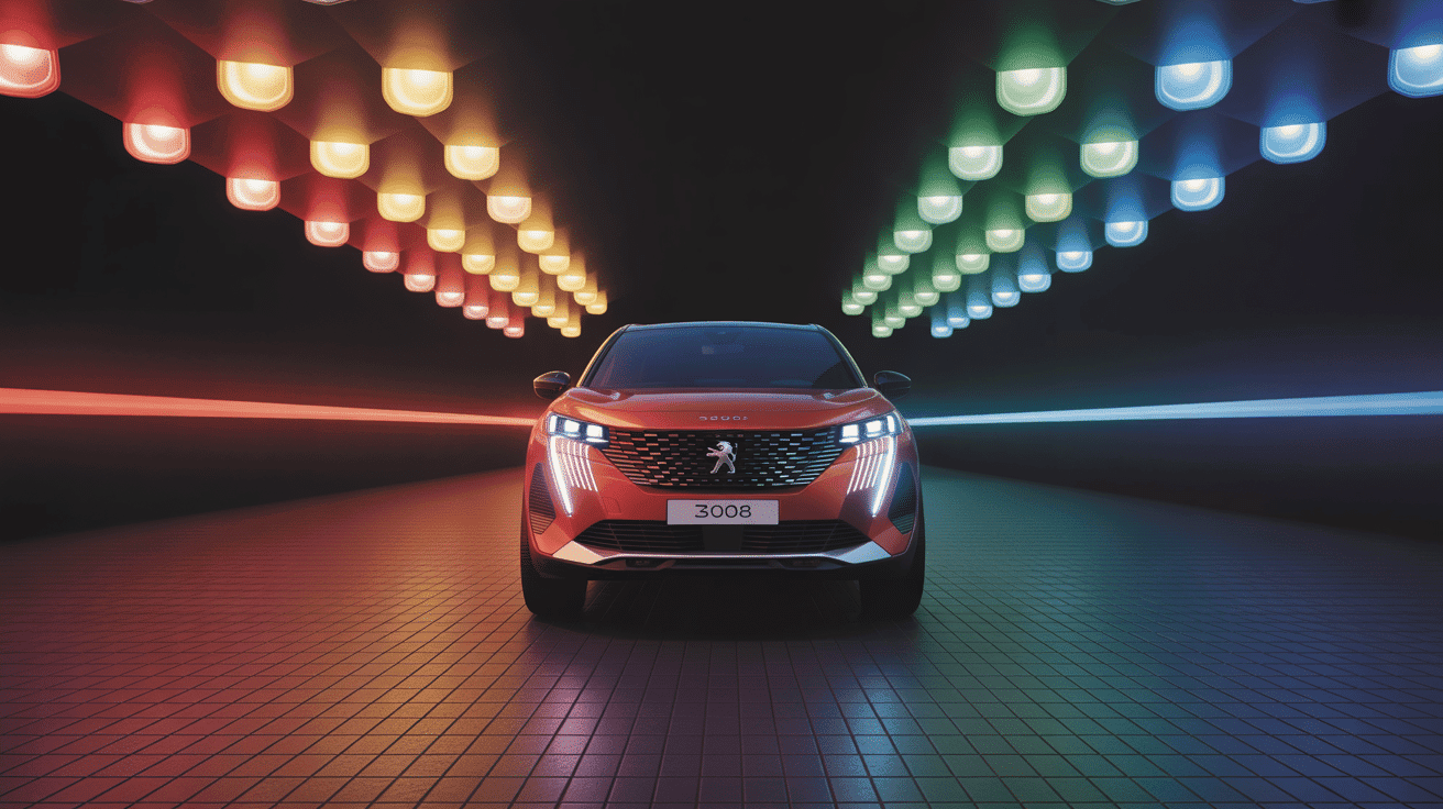 voyant tableau de bord peugeot 3008 lumineux