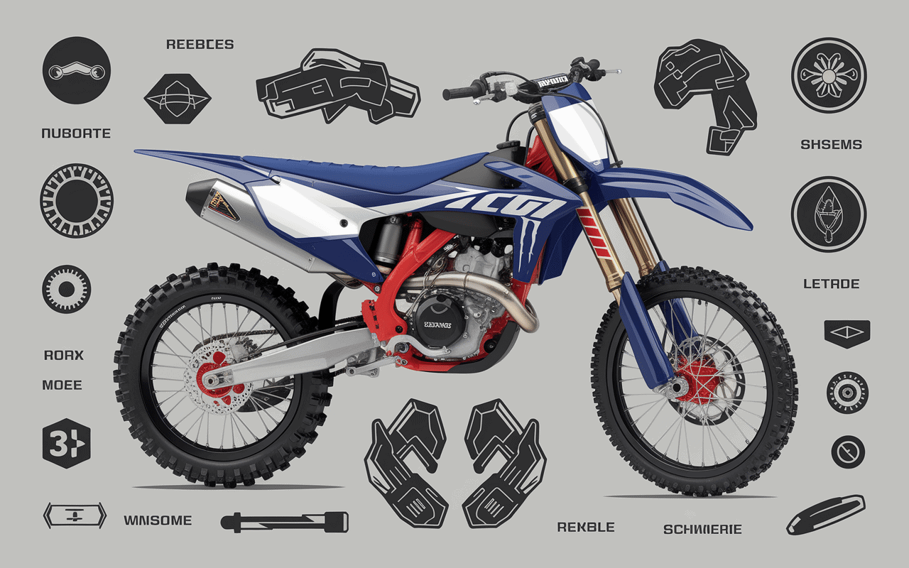 moteur 125 yz 2000 vue technique