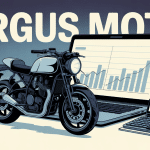 illustration argus d une moto ordinateur calcul prix