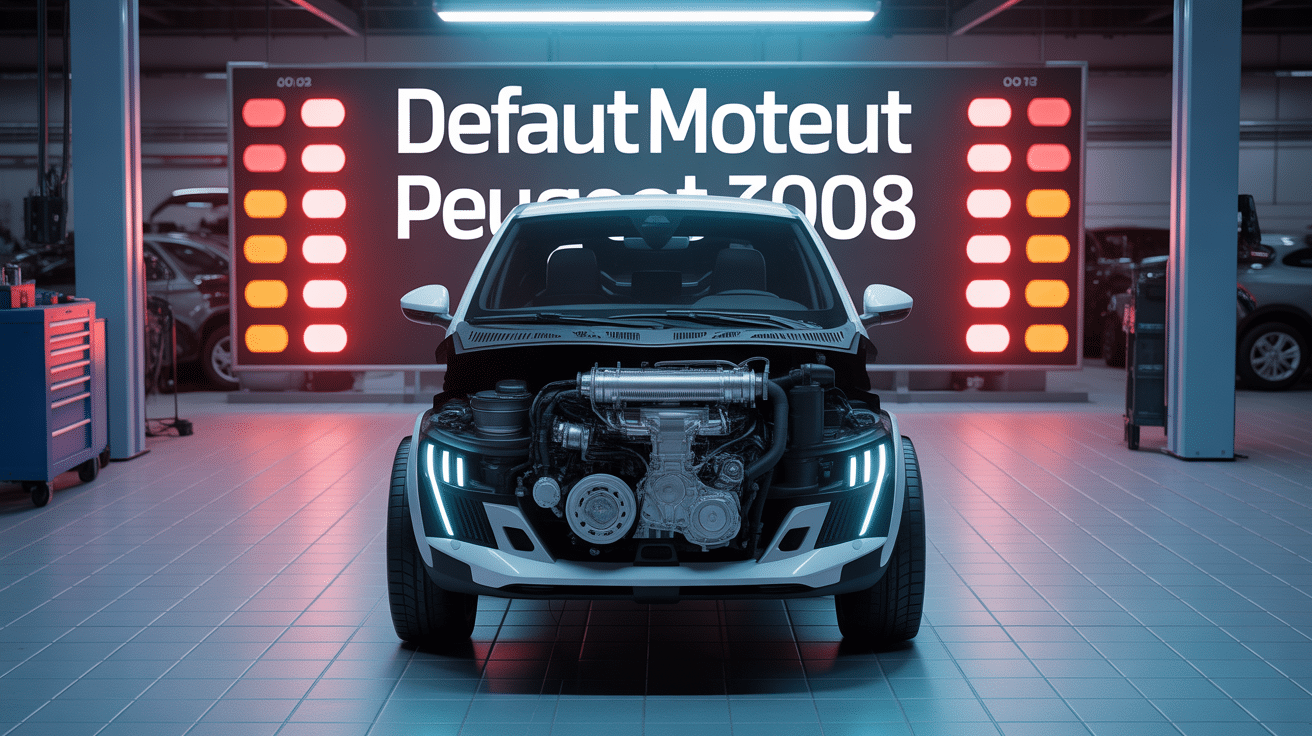 defaut moteur 3008 illustration tableau bord