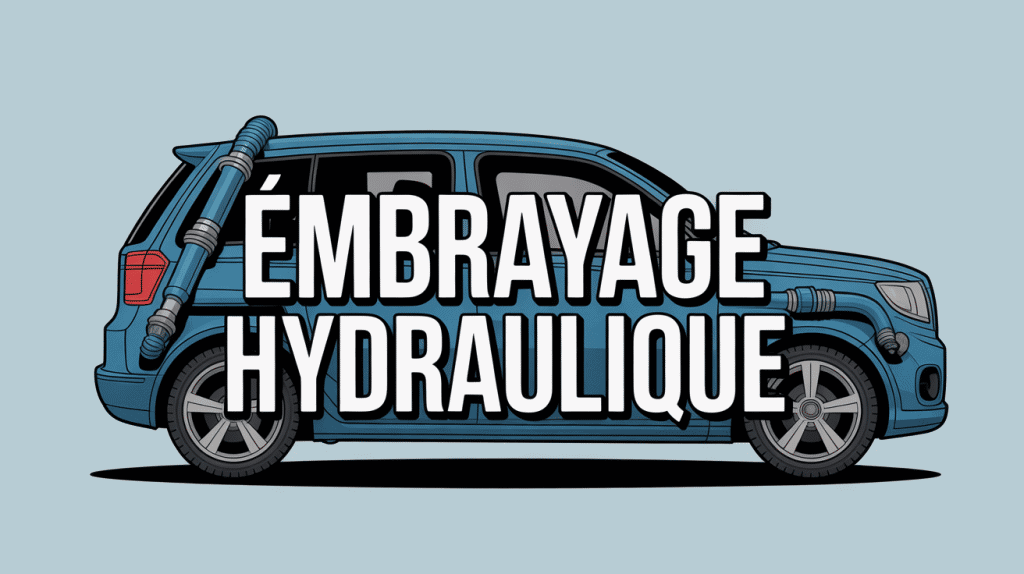 Système embrayage hydraulique coupe technique