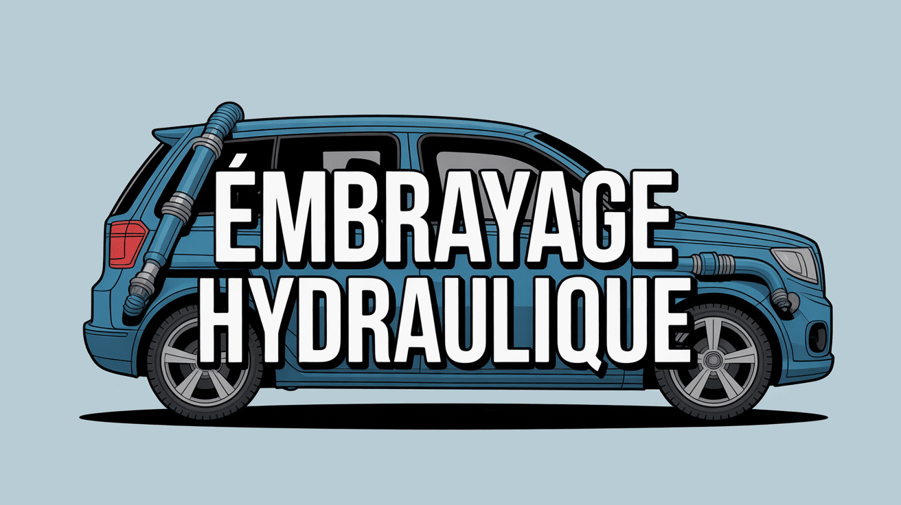 Système embrayage hydraulique coupe technique