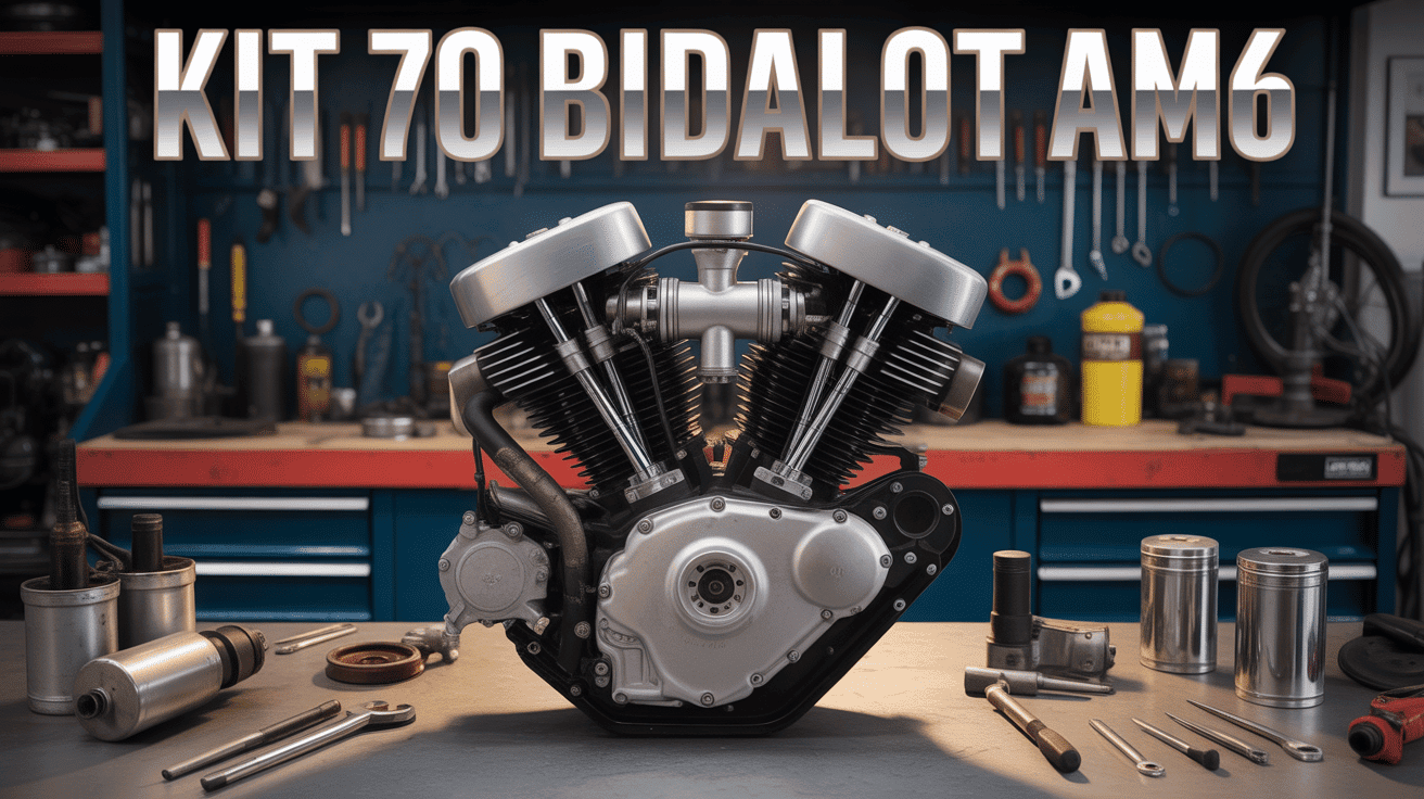 Kit 70 bidalot am6 moteur sur établi démonté