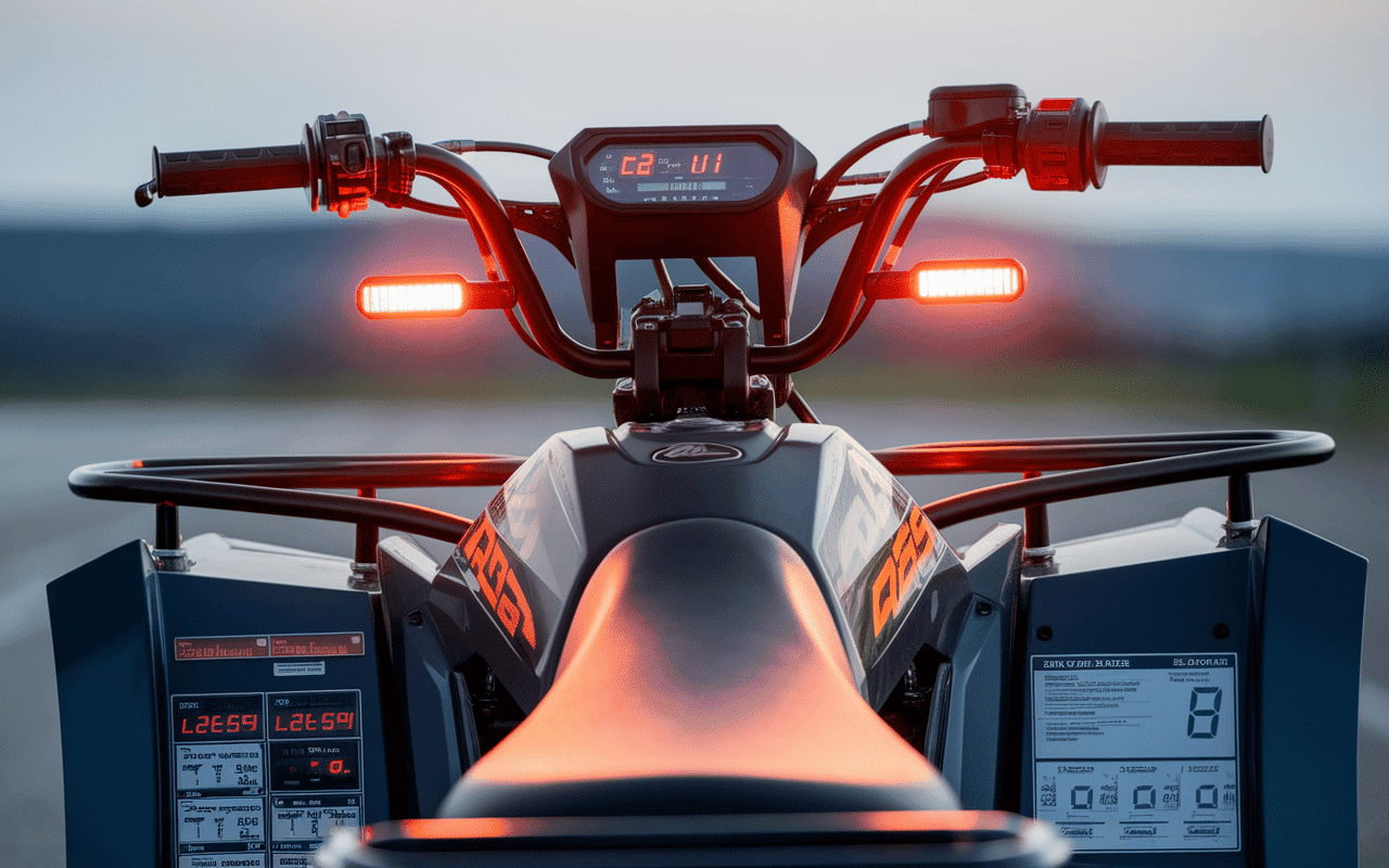 kymco mxu 500 problème voyants allumés tableau de bord