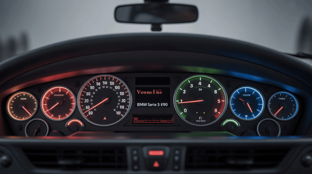 Tableau bord liste voyant BMW Serie 3 E90