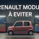 Modus modèle à éviter devant garage panneau alerte
