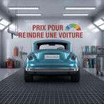 Atelier carrosserie prix pour repeindre voiture