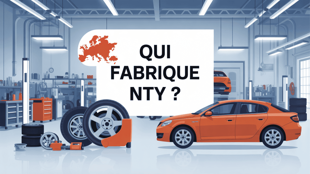 Image d'atelier auto qui fabrique la marque NTY