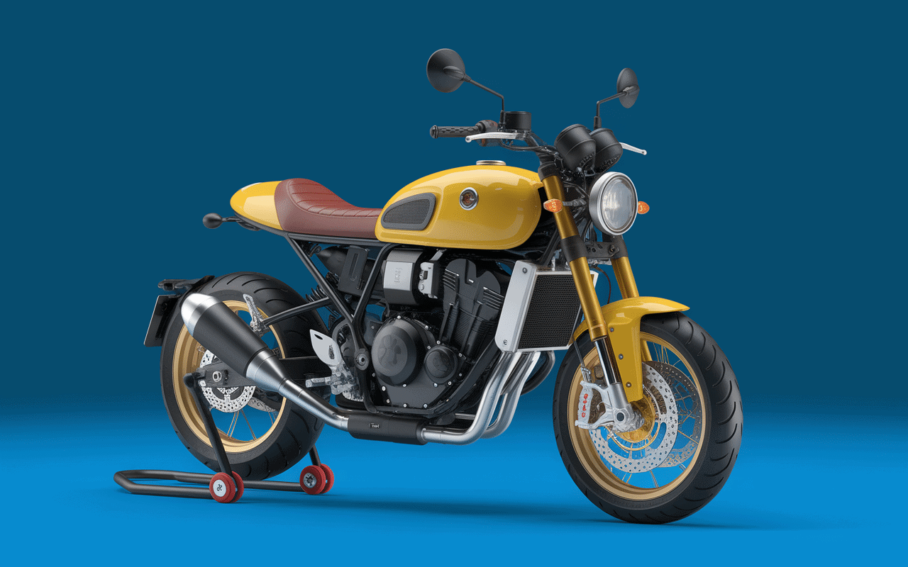 simulation covering moto interface tablette options 3d
