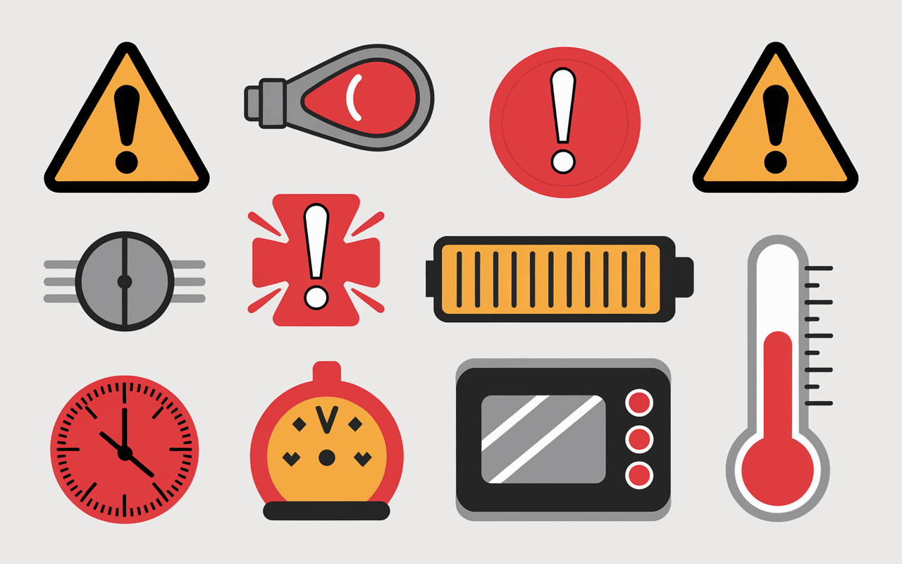 Tout tombe en panne autour de moi signaux alerte appareils