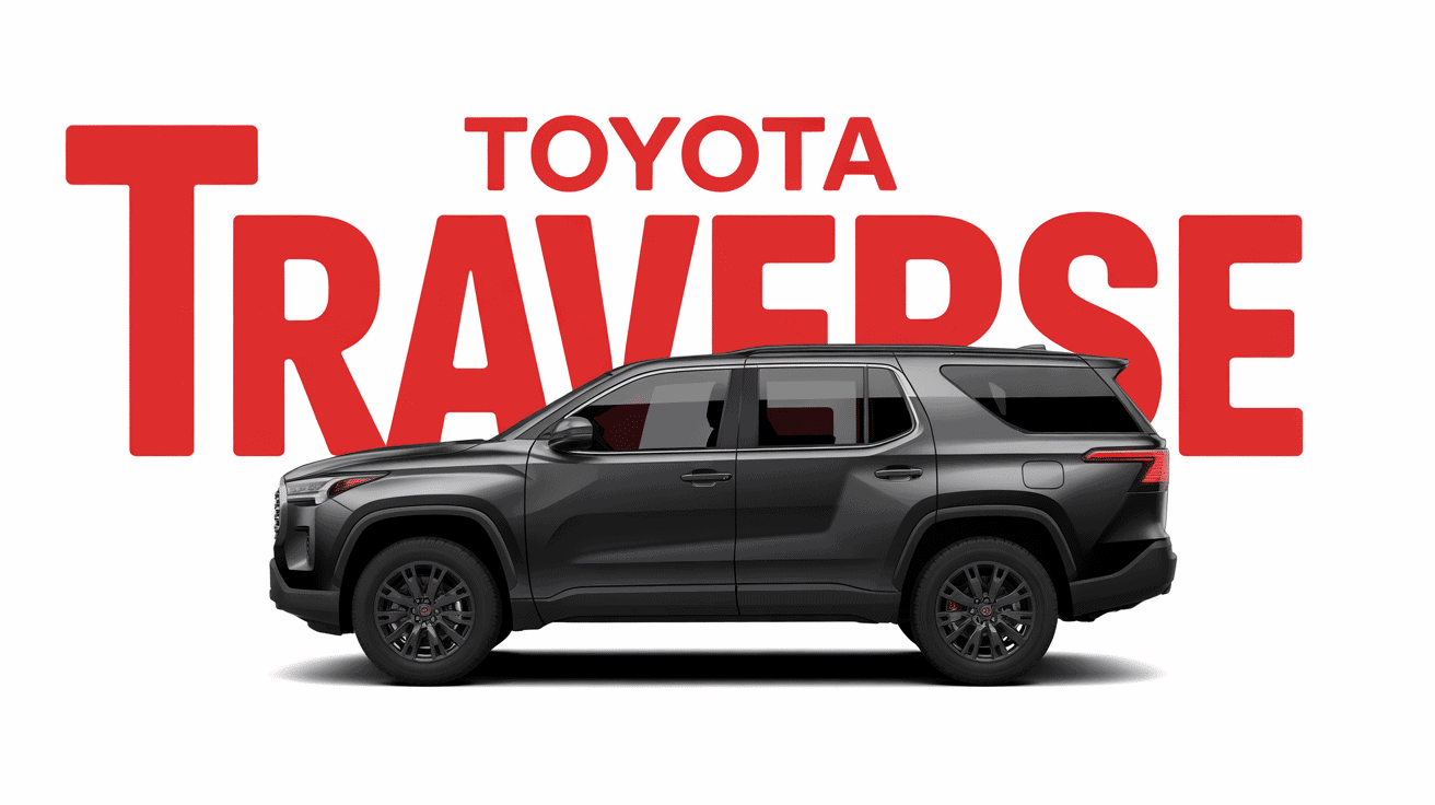 illustration toyota traverse suv question