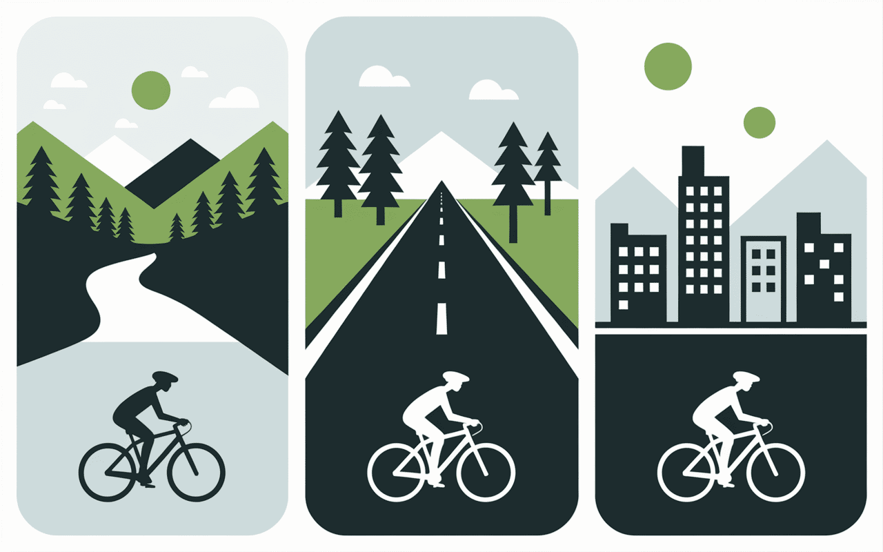 xds bike vtt route urbain sélection illustration