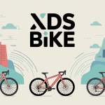 xds bike alignés vtt route urbain stylisé