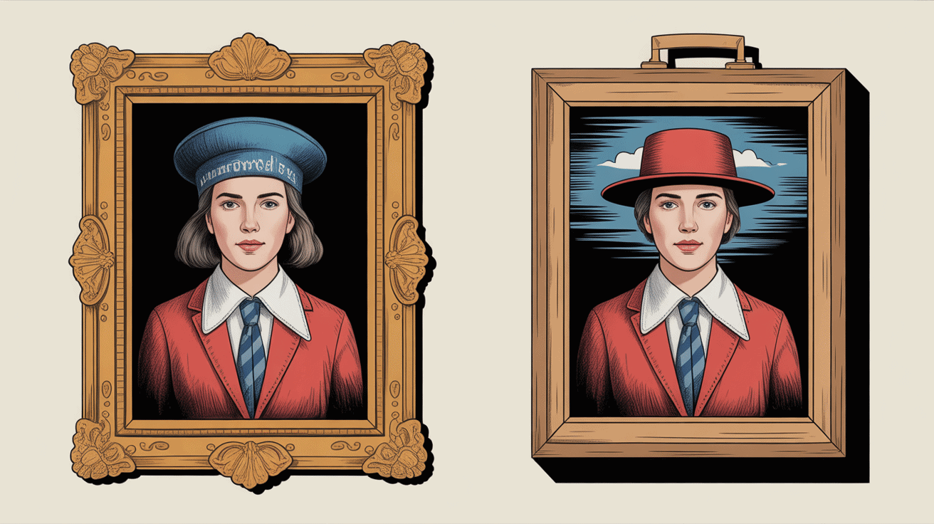 Comparaison visuelle caisses américaines pas cher vs cadre classique