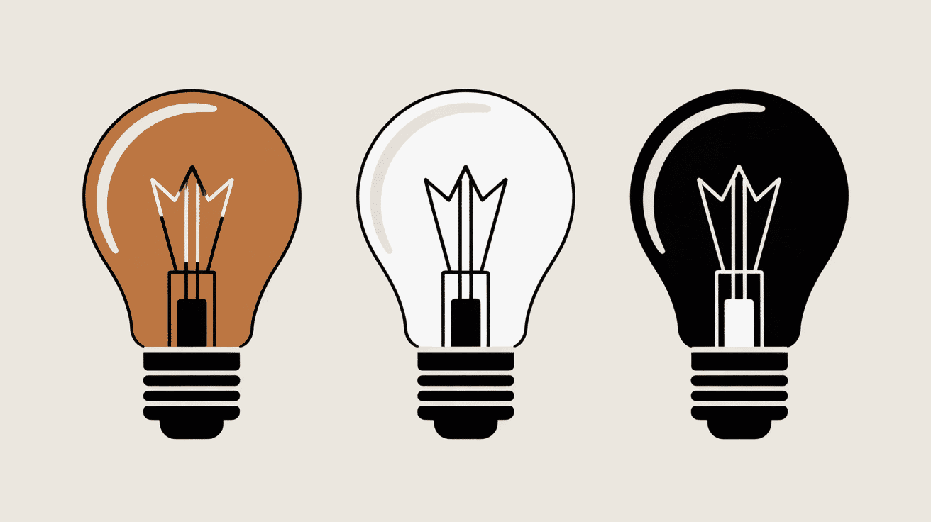 Trois couleurs bougie 2 temps brune blanche noire