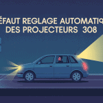 Défaut réglage automatique des projecteurs 308 sur route de nuit