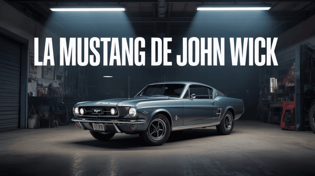 mustang in john wick vue avant garage