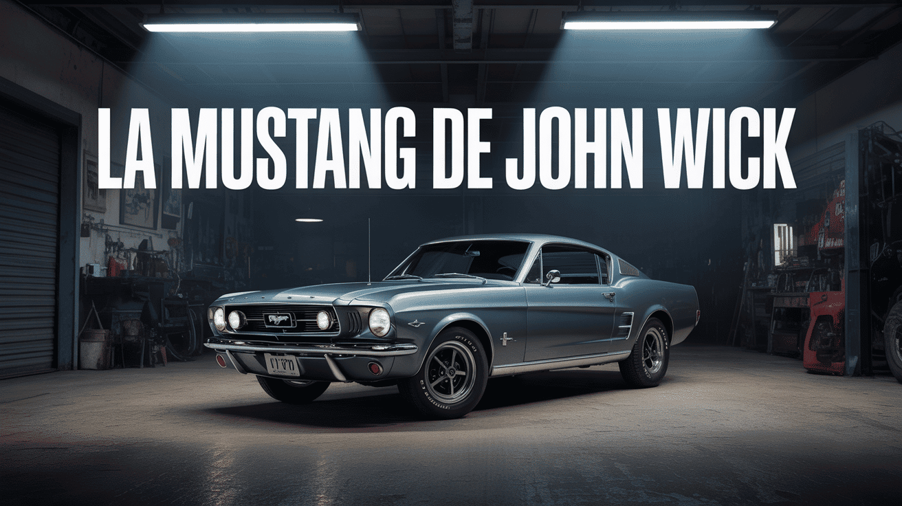 mustang in john wick vue avant garage