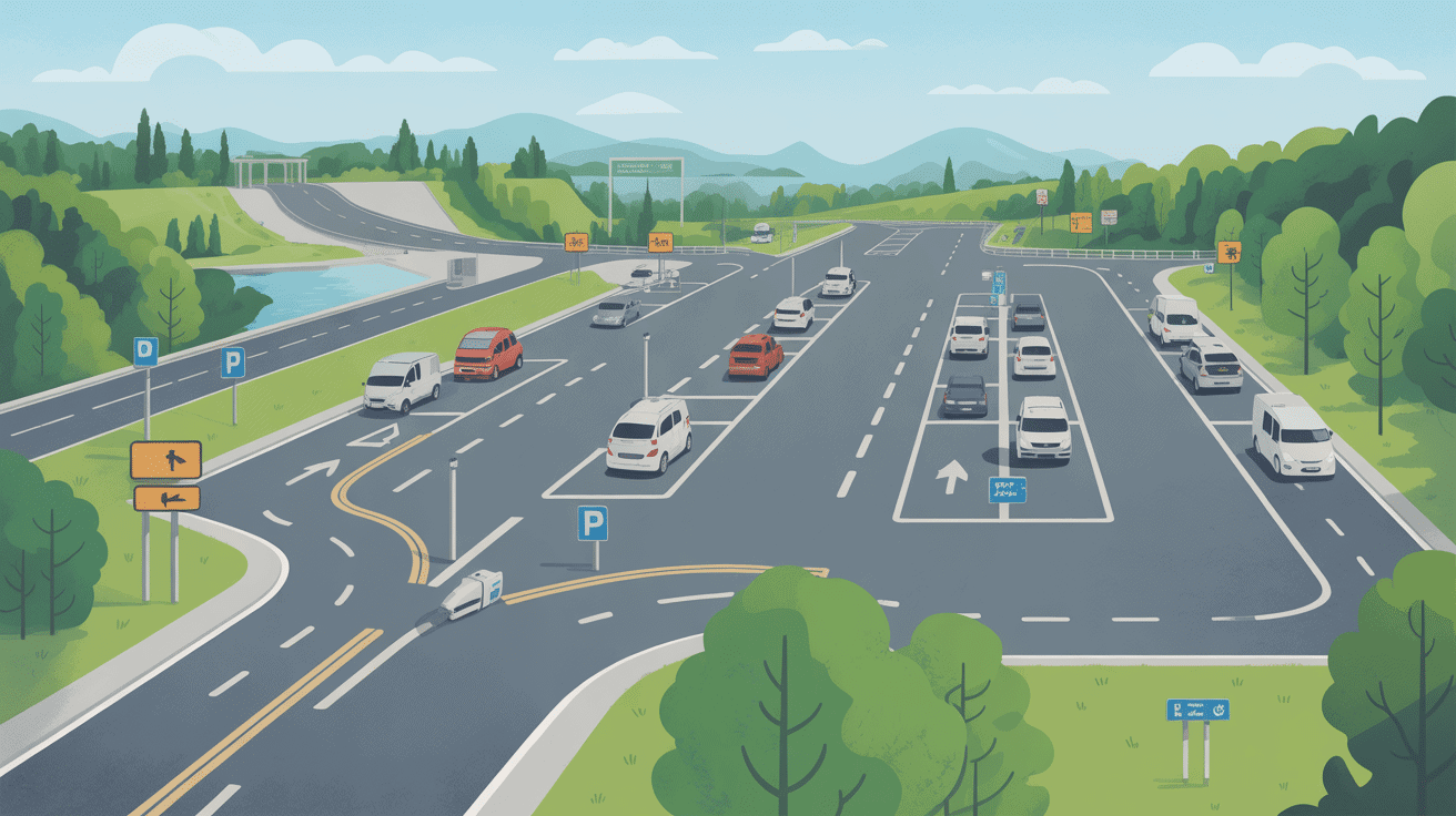 aire de covoiturage des longs champs accès localisation