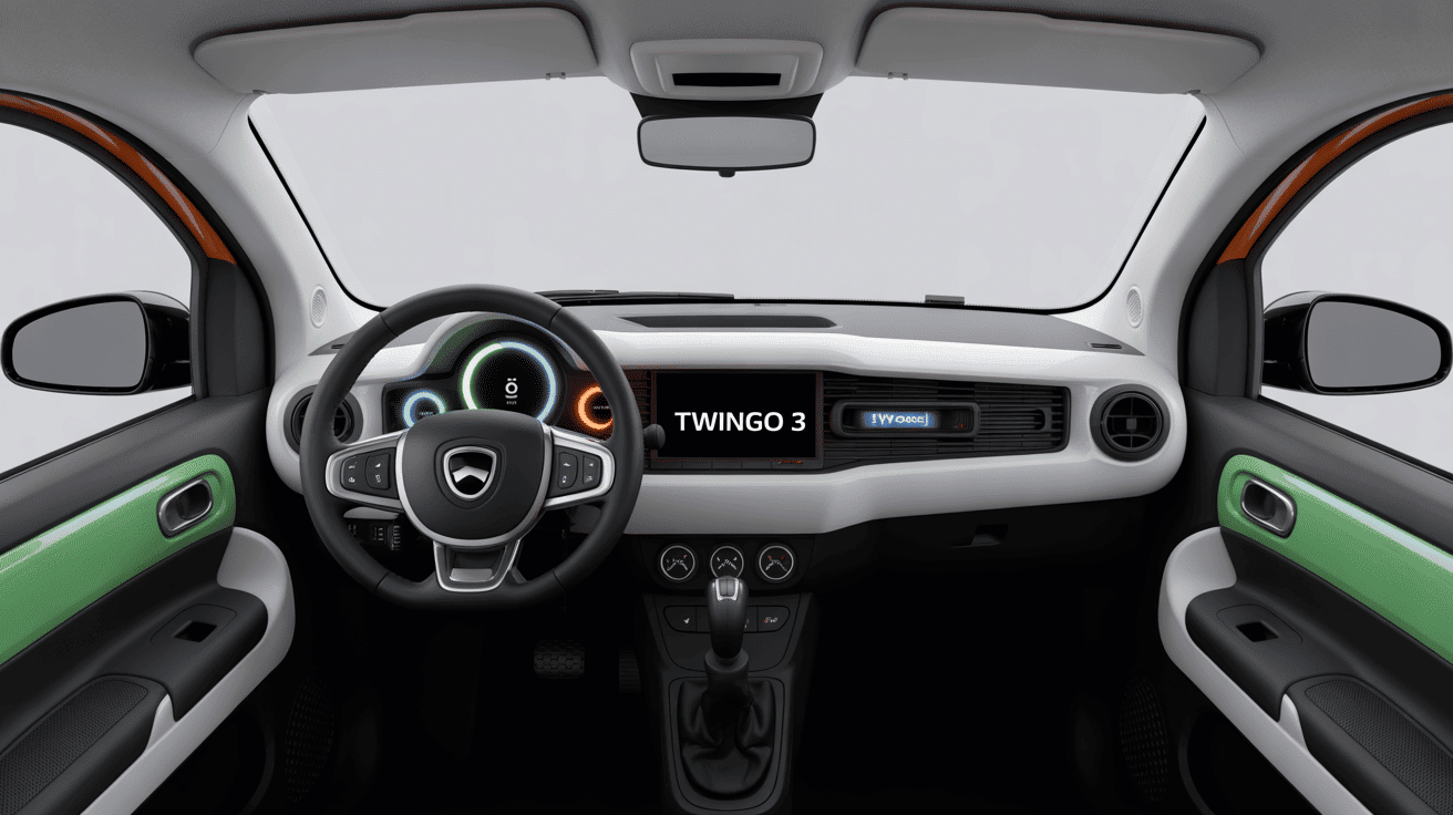 Tableau de bord Twingo 3 voyant lumineux